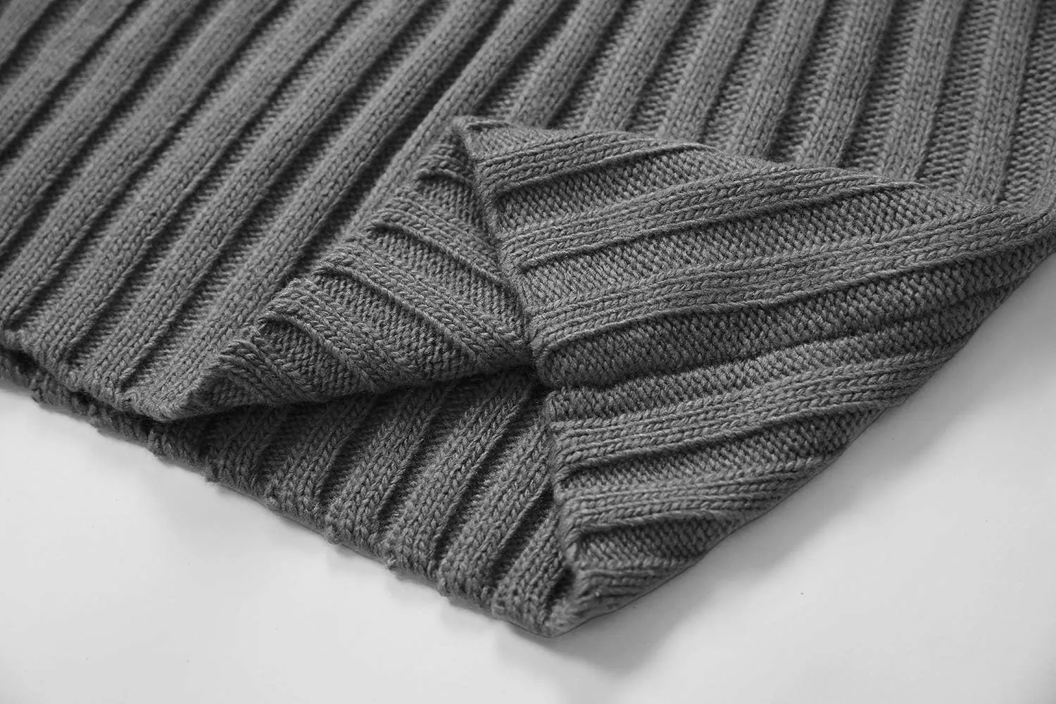 Mens Sweaters Turtleneck Cable Knitted Pullover Long Sleeve Slim Fit Chunky Casual Fall Winter Warm Cardigans