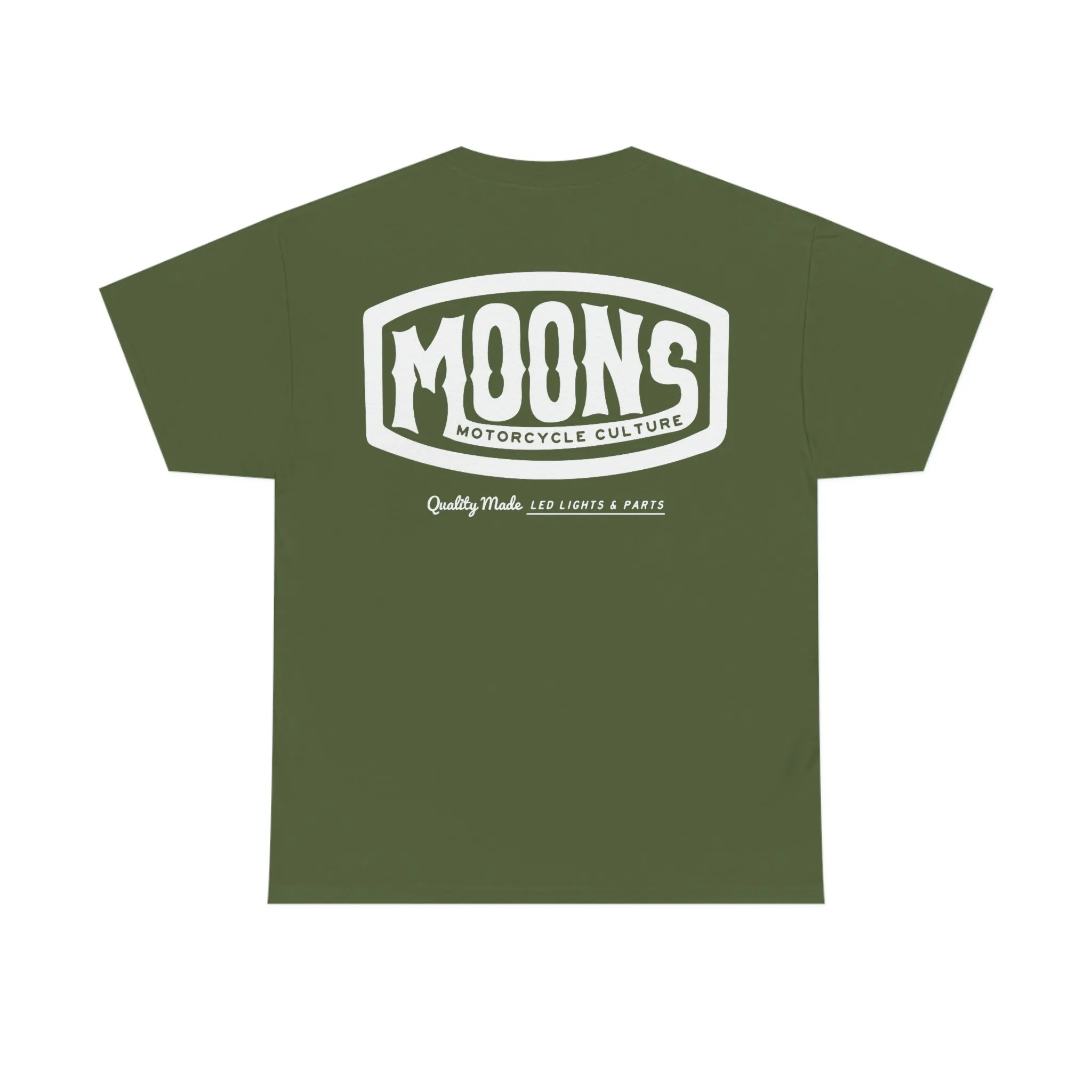 MOONSMC® Vintage Badge White Logo T-Shirt