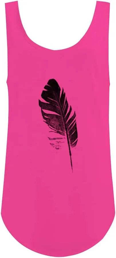OMSJ Women Shirts Sleeveless Summer Tunic Loose Fit Tank Tops