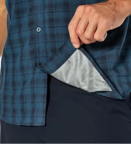 Orvis Mens Short Sleeve Shirts Casual - Woven Shirt Men with Chest Pockets - Button Down Shirts Collared