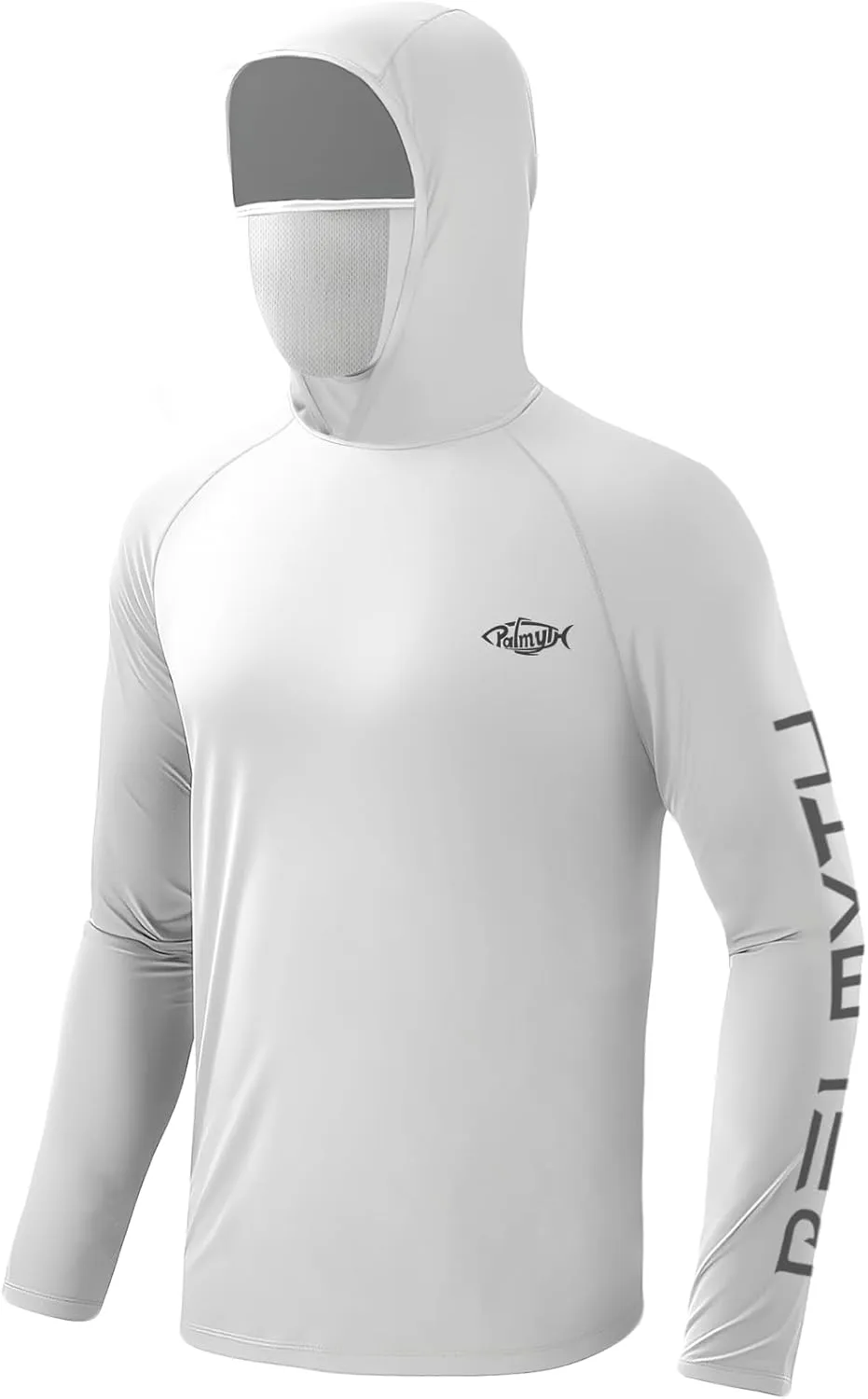 Palmyth Fishing Hoodie for Men UPF 50  Sun Protection Long Sleeve UV Shirts Breathable Quick-Dry