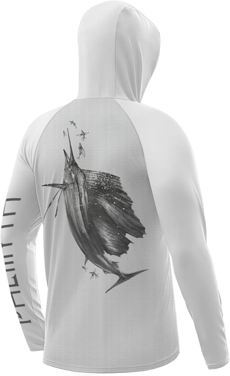 Palmyth Fishing Hoodie for Men UPF 50  Sun Protection Long Sleeve UV Shirts Breathable Quick-Dry