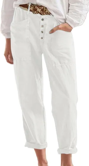 Petite Linen Pants for Women Summer Palazzo Wide Leg Linen Pant Loose Flowy Trousers