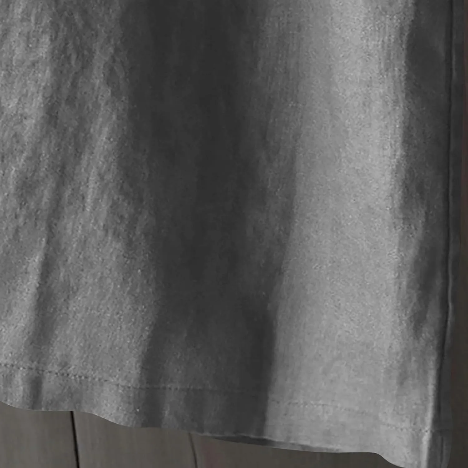 Plus Size Linen Pants for Women Wide Leg High Waist Cotton Linen Trousers, Breathable Wrinkle-Free Beach Vacation Wear