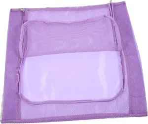 Portable Foldable Travel Clothes Organizer Mesh Storage Bag for Airplane Closet