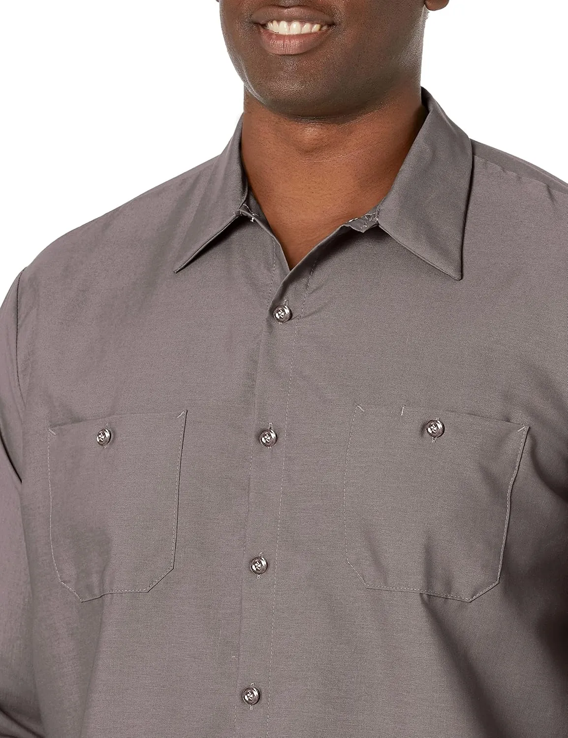 Red Kap Men's Industrial Long Sleeve Work Shirt