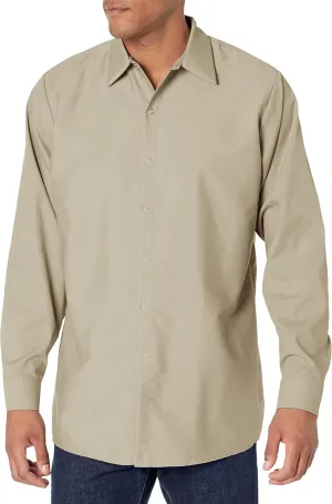 Red Kap Men's Rk Specialized Pocketless Work Shirt