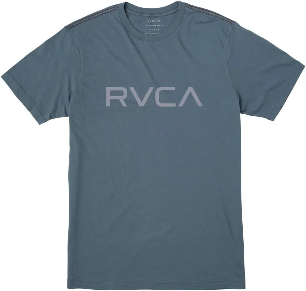 RVCA Men's Red Stitch Graphic Crew T-Shirt