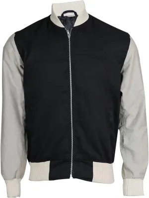 SpazeUp Letterman Jacket Men College Baseball Bomber Jacket | Wool   Faux Leather Letterman Jacket Men