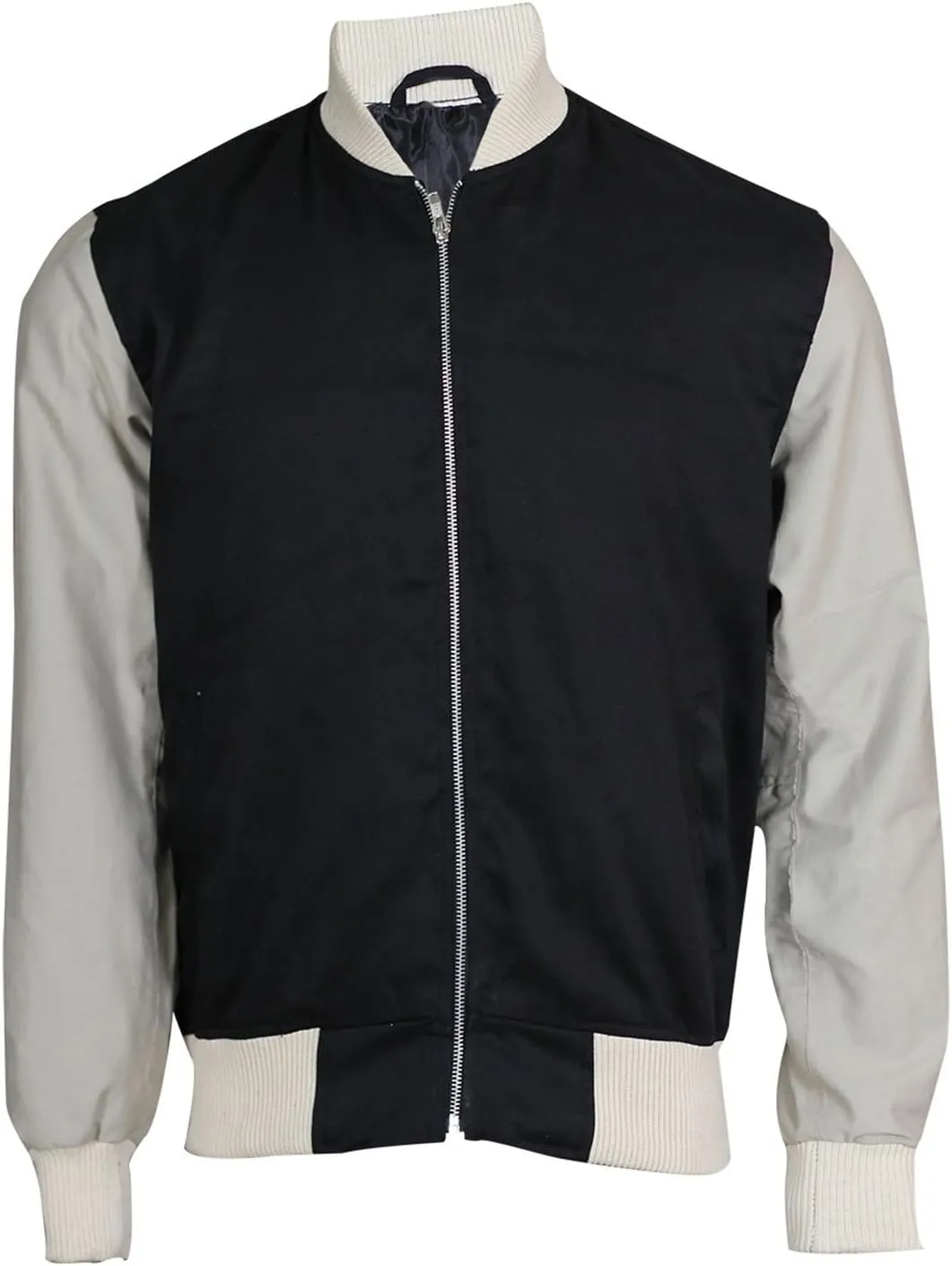 SpazeUp Letterman Jacket Men College Baseball Bomber Jacket | Wool   Faux Leather Letterman Jacket Men