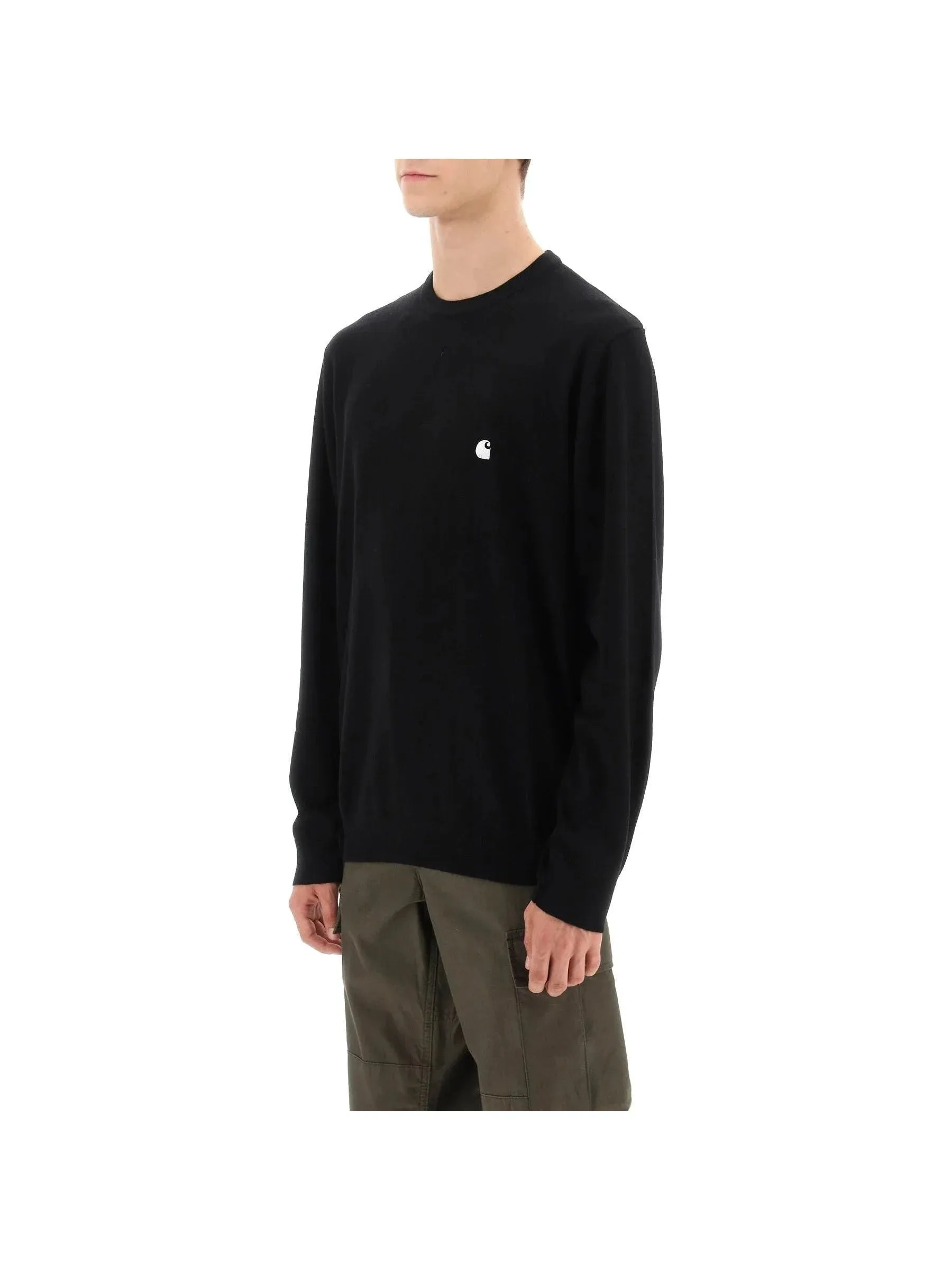 Textured Wool-Blend Sweater
