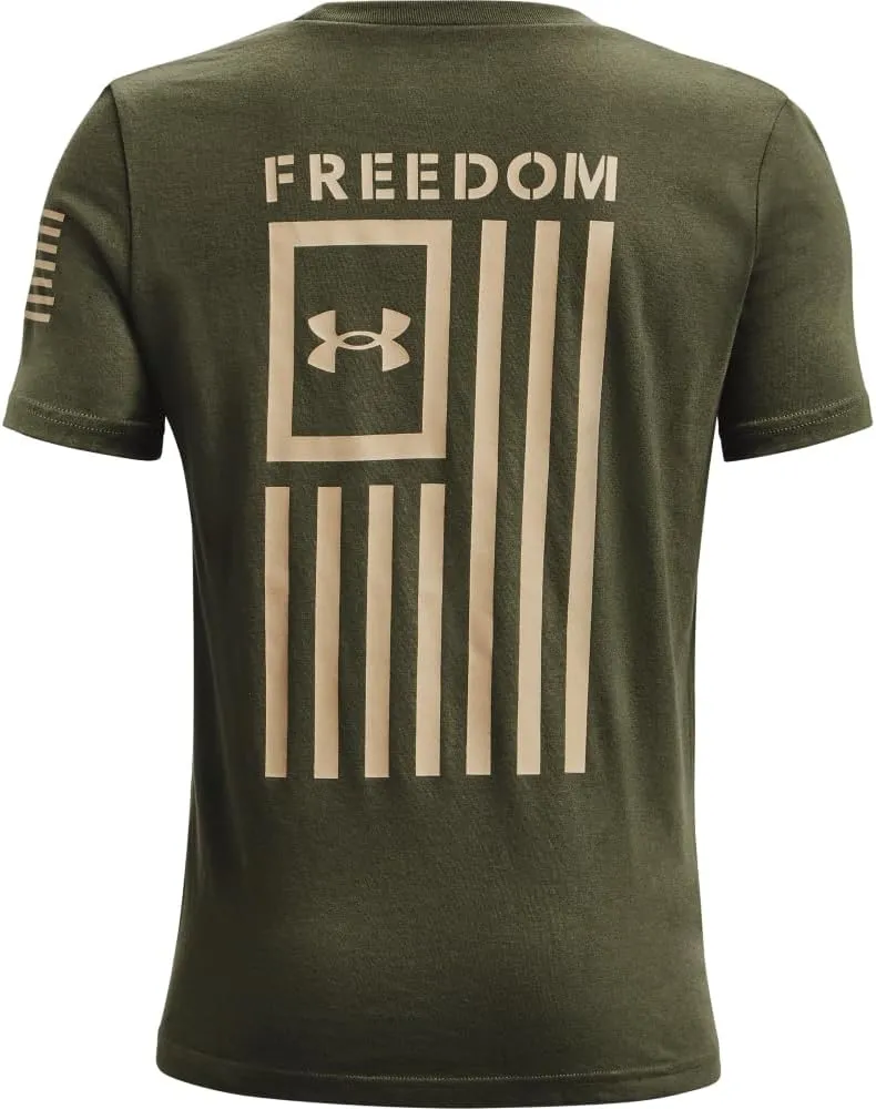 Under Armour Boys' New Freedom Flag T-Shirt