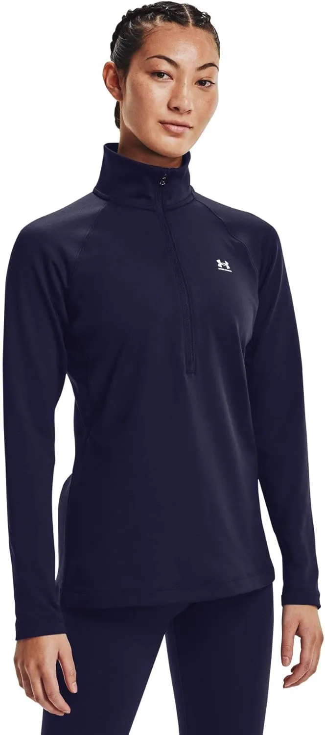 Under Armour Women's Authentics ColdGear  Zip T-Shirt