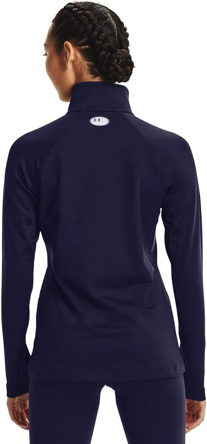 Under Armour Women's Authentics ColdGear  Zip T-Shirt