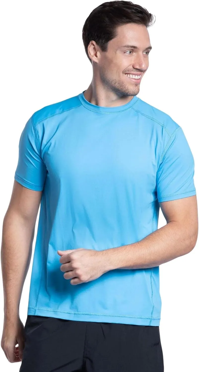 UPF 50  Men's Short Sleeve Crew T-Shirt