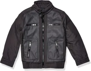 URBAN REPUBLIC Big Boys Faux Leather Jacket