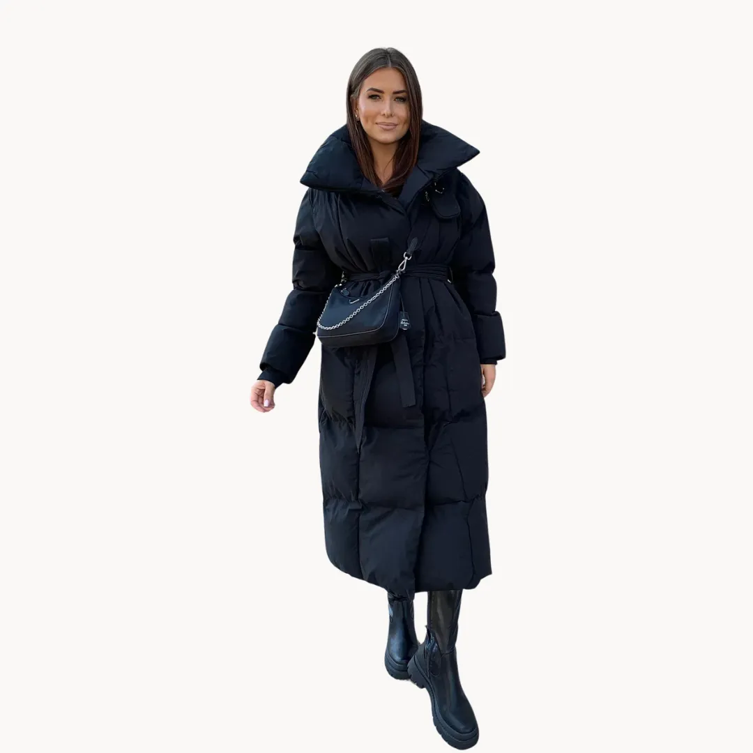 VIVIAN | Belted Quilted Puffer Coat