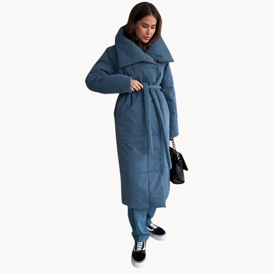 VIVIAN | Belted Quilted Puffer Coat