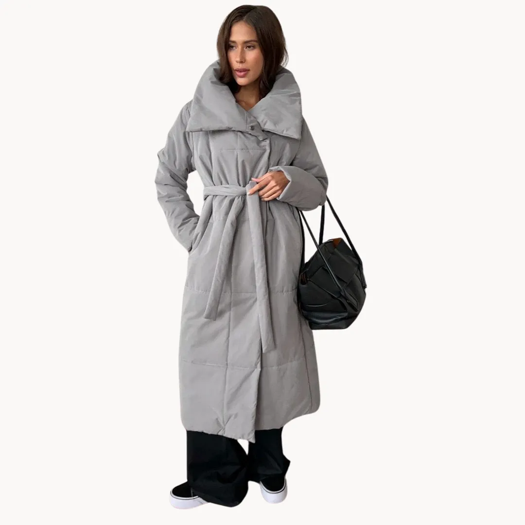VIVIAN | Belted Quilted Puffer Coat