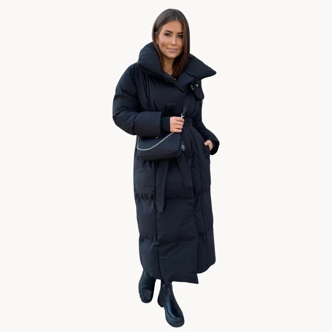 VIVIAN | Belted Quilted Puffer Coat