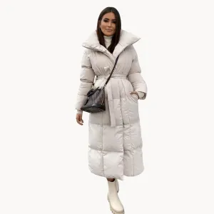 VIVIAN | Belted Quilted Puffer Coat