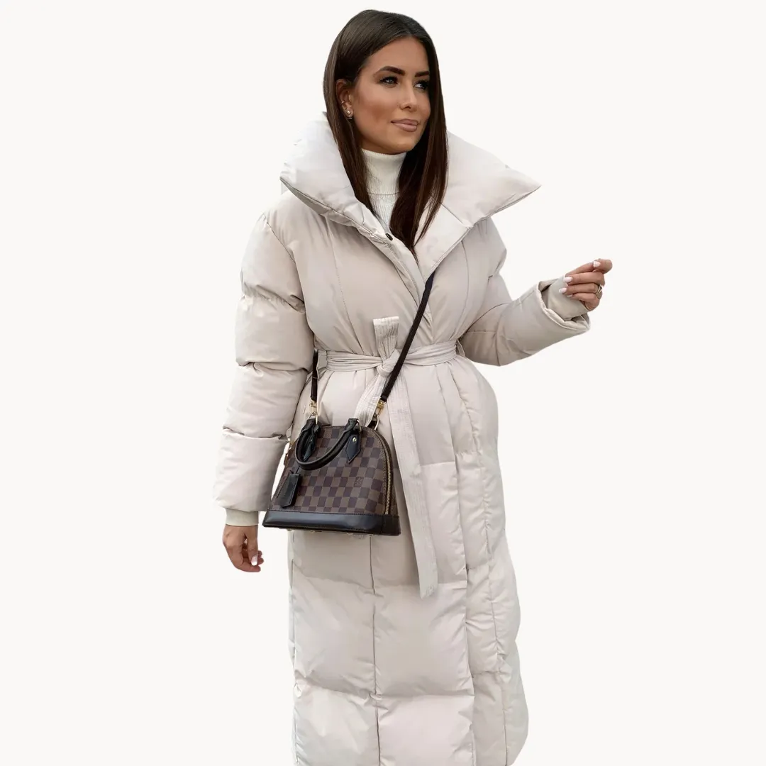 VIVIAN | Belted Quilted Puffer Coat