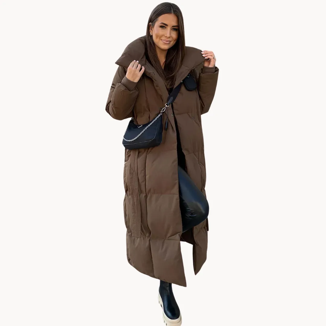 VIVIAN | Belted Quilted Puffer Coat