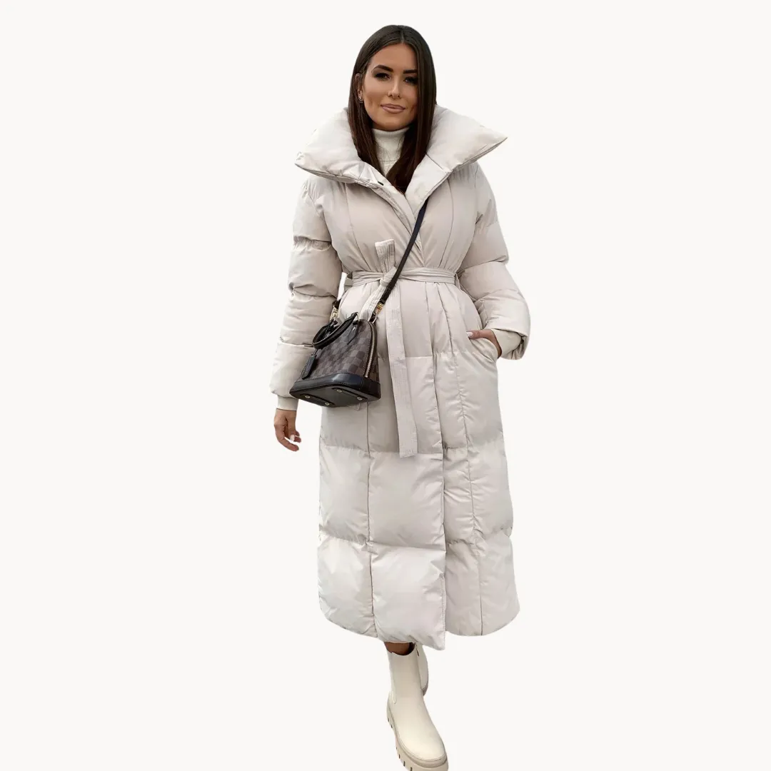 VIVIAN | Belted Quilted Puffer Coat