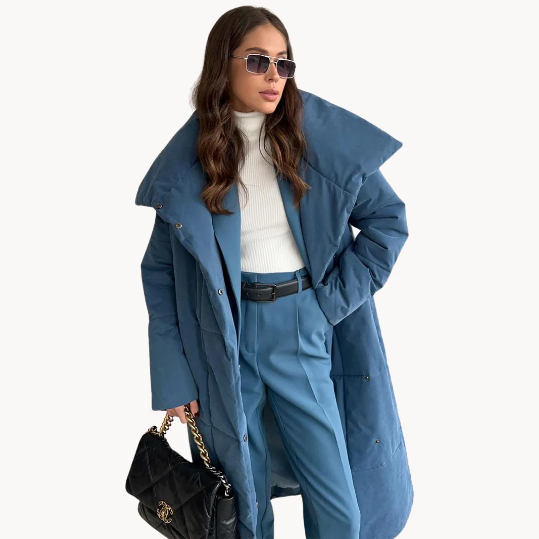 VIVIAN | Belted Quilted Puffer Coat