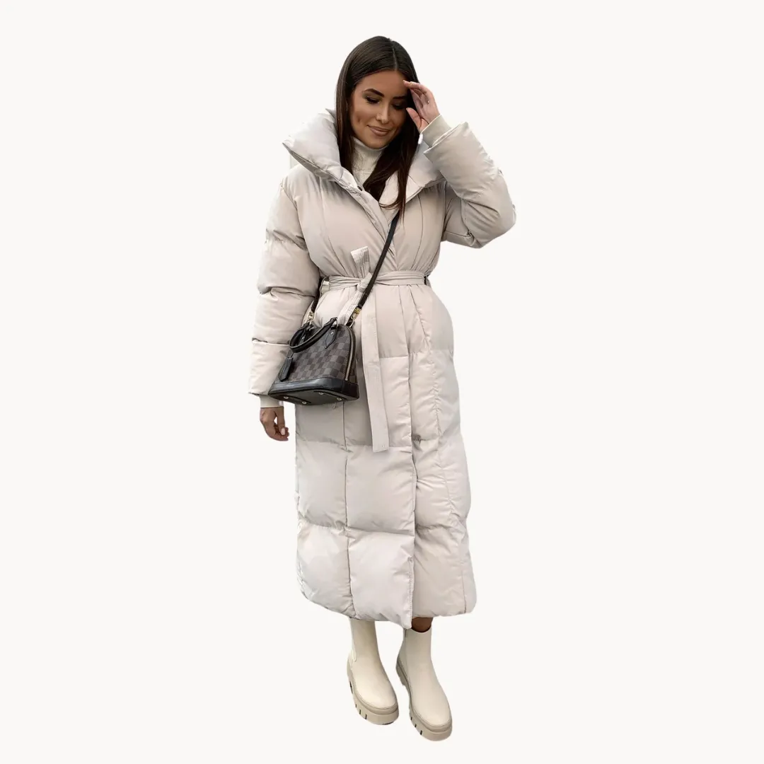 VIVIAN | Belted Quilted Puffer Coat