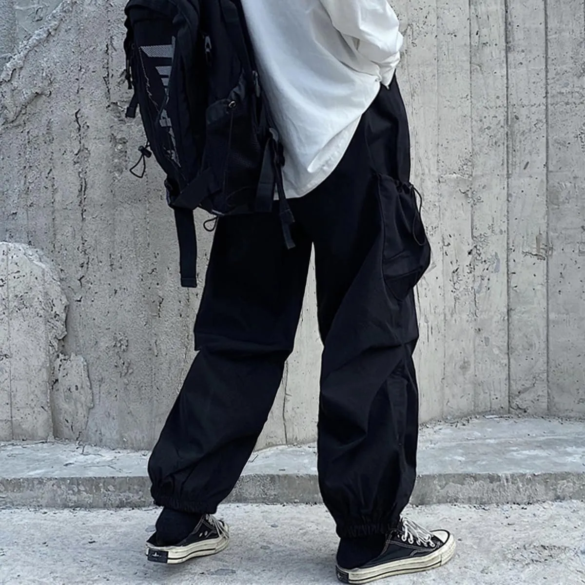 Women Joggers Goth Y2K Baggy Loose Pants Outdoor Cargo Pants Punk Streetwear