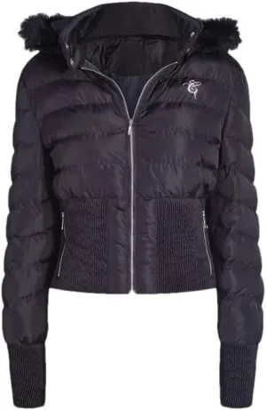 Women Short Coat Cotton-Padded Jacket With Disassembled Hat Warm Down Jacket With Hooded Slim