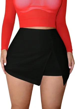 Women's 2025 Casual T-Shirt High Waist Skort