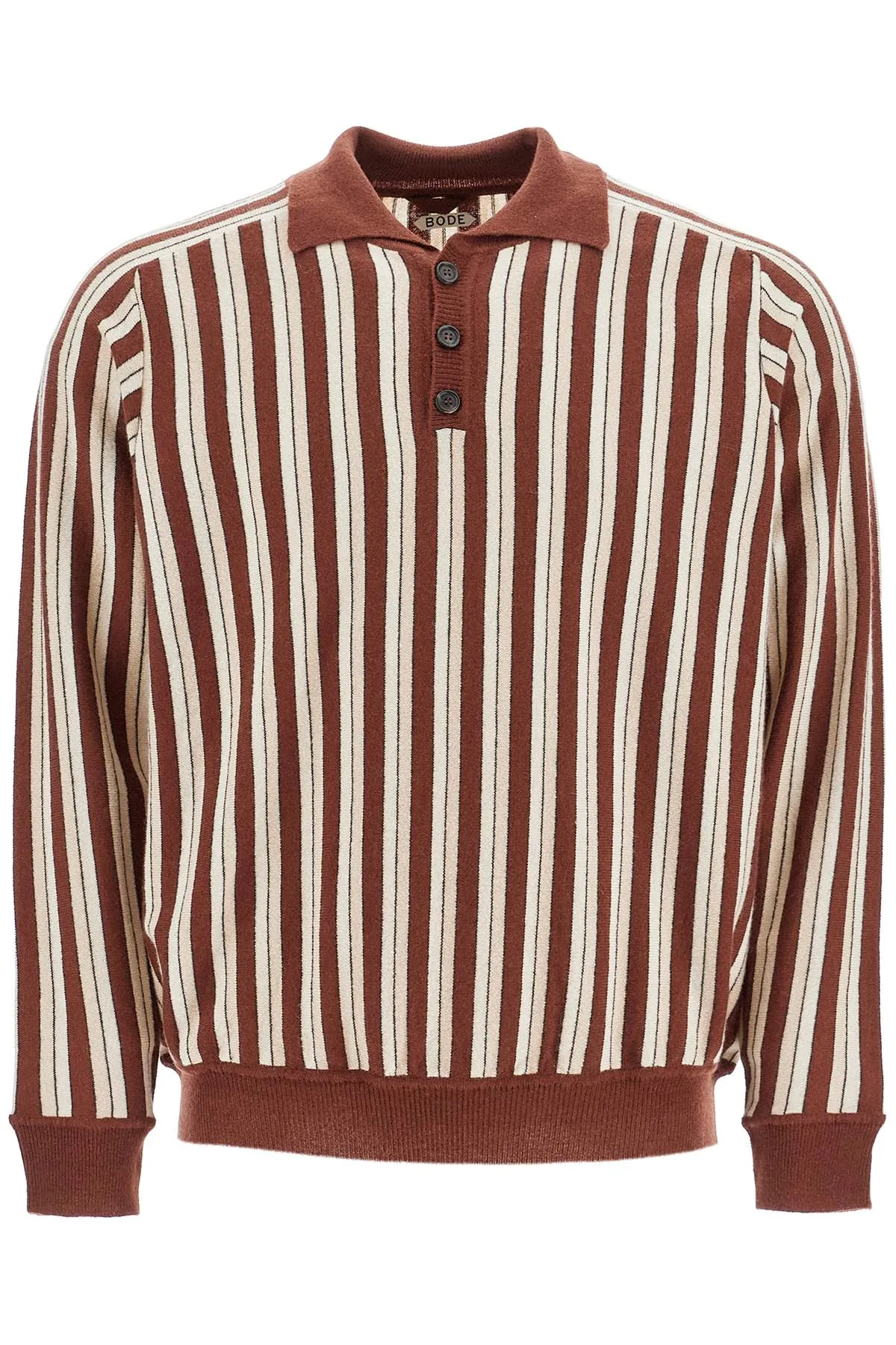 wool and cashmere blend pul MRF24KT006 BROWN MULTI