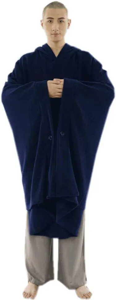 ZanYing Meditation Buddhist Hooded Cloak Outfit Oversize Coat