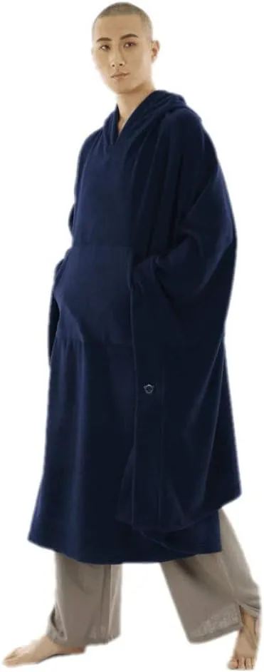 ZanYing Meditation Buddhist Hooded Cloak Outfit Oversize Coat