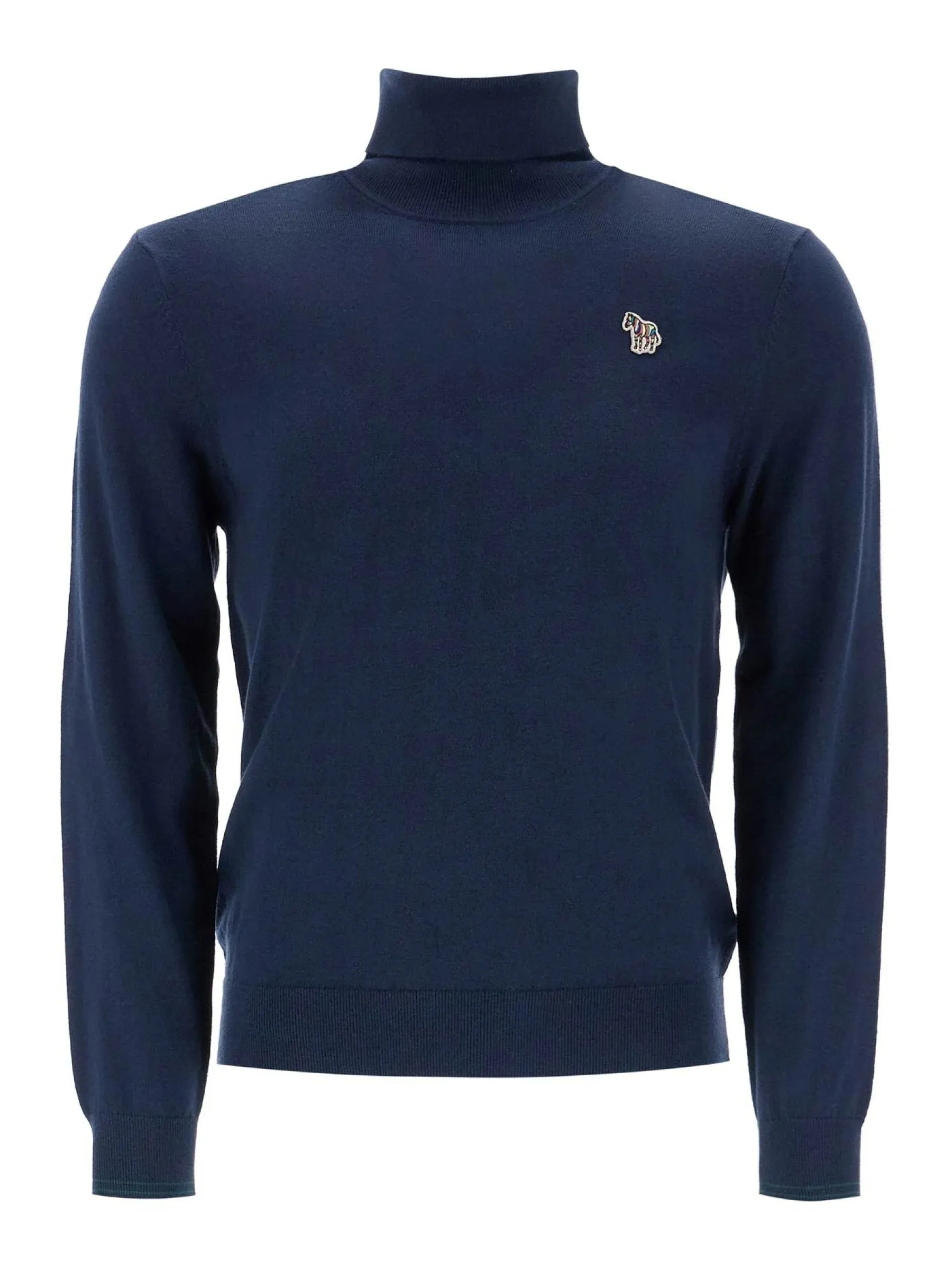 Zebra Patch Dolcevita Sweater