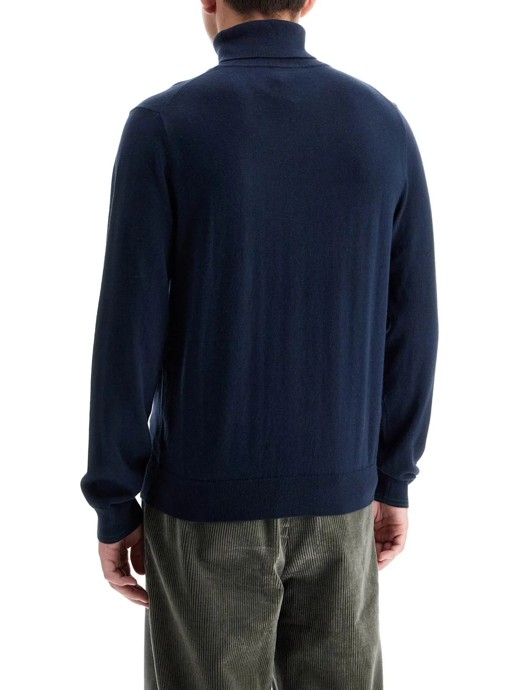 Zebra Patch Dolcevita Sweater
