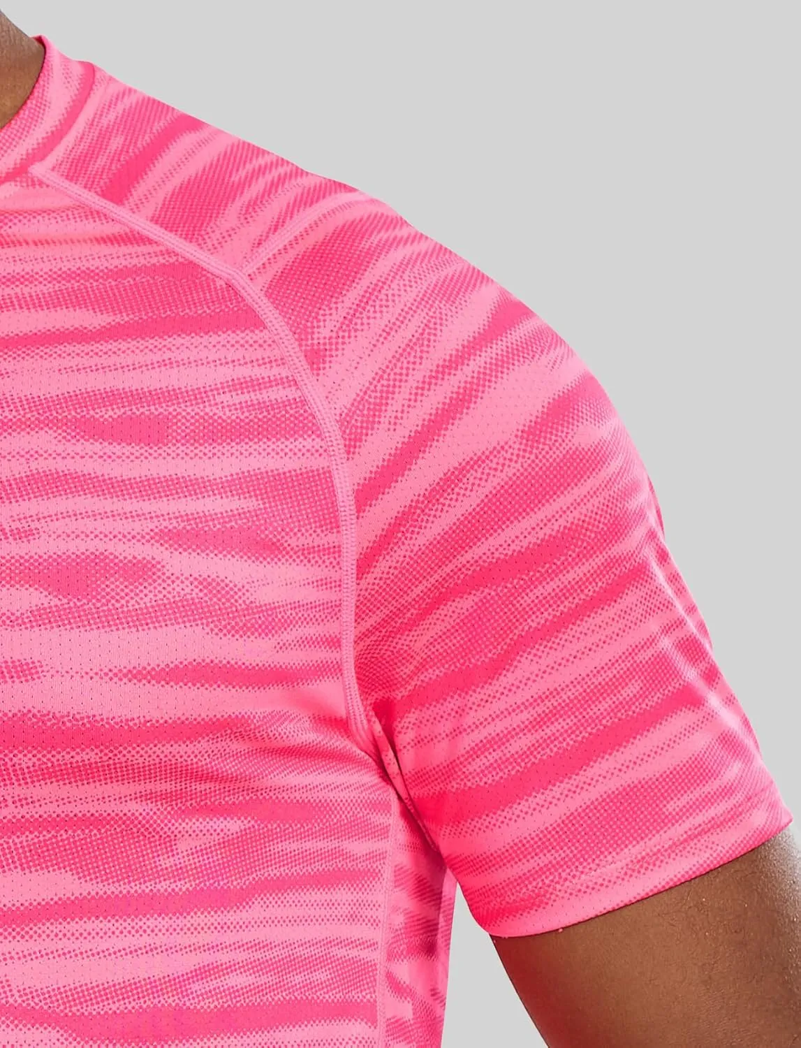 Zengjo Men's Workout Shirts Short Sleeve,Quick Dry Athletic Running Performance Crewneck T-Shirt Moisture Wicking